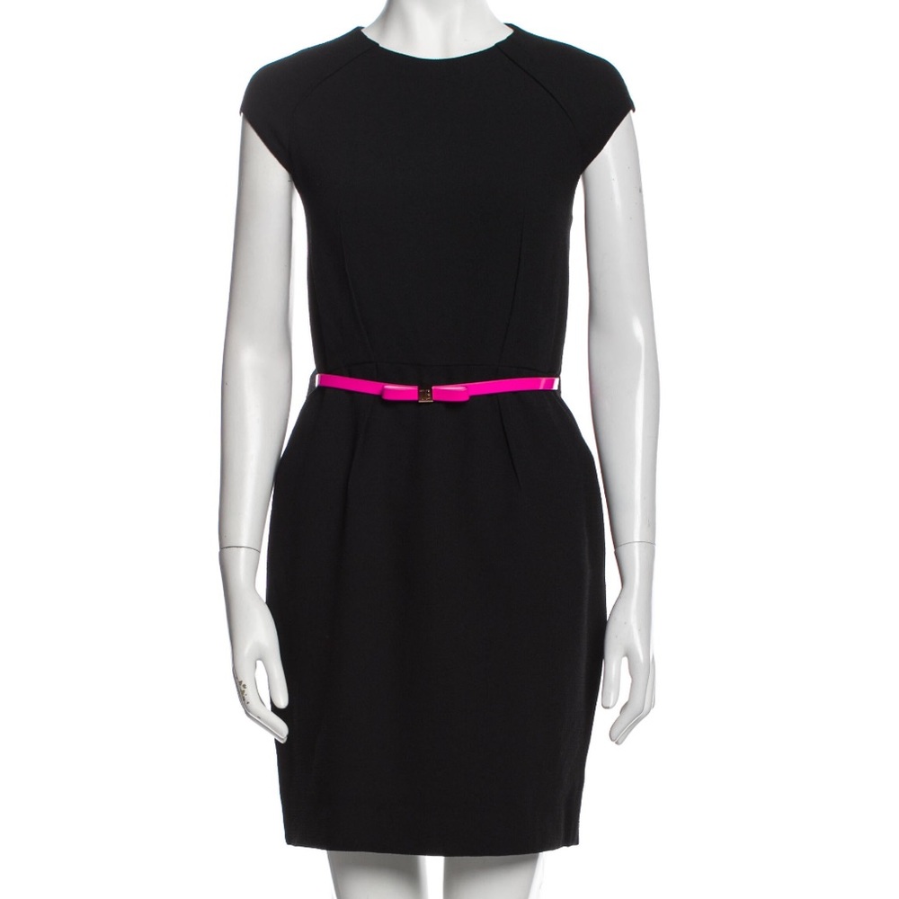 Ted Baker Black & Multi Color Dress